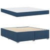vidaXL Estructura de cama con colch&oacute;n Azul 180 x 200 cm tela