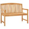 vidaXL Banco Tallado a Mano en Forma de Rosa 114 x 60,5 x 95 cm