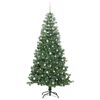 vidaXL &Aacute;rbol de Navidad con 300 LED con soporte Verde 240 cm PVC