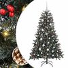 vidaXL &Aacute;rbol de Navidad artificial Verde 120 cm PVC, Pl&aacute;stico y Acero