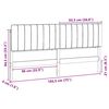 vidaXL Cabecero tapizado con cabecera Marr&oacute;n y gris oscuro 180 cm
