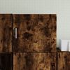 vidaXL Armario de pared madera ingenier&iacute;a roble ahumado 45x42,5x40 cm