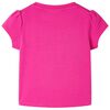 Camiseta de niños rosa oscuro 92