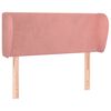 vidaXL Cabecero de terciopelo rosa 93x23x78/88 cm