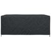 vidaXL Funda para muebles Liso Negro 270 x 180 x 90 cm 210D