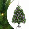 vidaXL &Aacute;rbol de Navidad con 150 LED con soporte Verde 120 cm PE