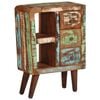 vidaXL Aparador de madera maciza reciclada 55x30x80 cm