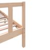 vidaXL Estructura de cama de madera maciza de pino 200x200 cm