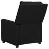vidaXL Sillón de masaje elevable tela negro