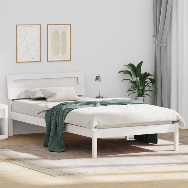 vidaXL Estructura de cama 80 x 200 cm Madera de pino macizo