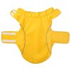 vidaXL Chubasquero para perros con bandas reflectantes amarillo L