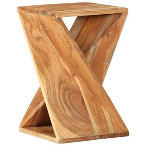 vidaXL Mesa auxiliar madera maciza de acacia 35x35x55 cm
