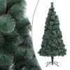 vidaXL &Aacute;rbol de Navidad artificial con soporte verde PET 210 cm