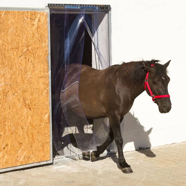 Kerbl Set de cortina de tiras de PVC 225x30 cm 291162