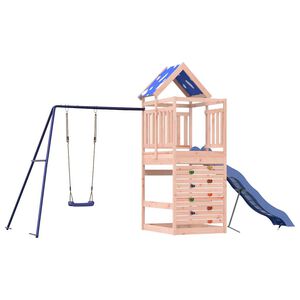vidaXL Parque infantil de exterior madera maciza Douglas3156935