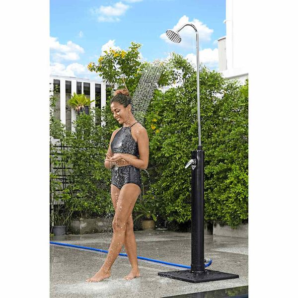 Bestway Ducha de exterior Solar Flow negro 8 L