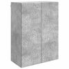 vidaXL Armario de pared Gris Hormig&oacute;n 66 x 34,5 x 90 cm