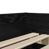 vidaXL Estructura de cama con caj&oacute;n Roble Negro 100 x 200 cm