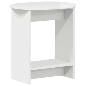 vidaXL Mesa lateral Blanco Brillante 50 x 39,5 x 55 cm