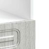 vidaXL Mueble de horno Kalmar gris sonoma madera reconstituida