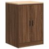 vidaXL Garage Cabinets 6 pcs Brown Oak Engineered Wood