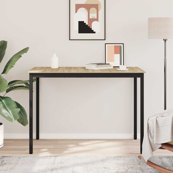 vidaXL Mesa de barra de pie Madera de ingenier&iacute;a