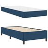 vidaXL Cama tipo Box Spring Azul 80 x 200 cm tela