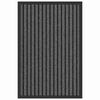 vidaXL Felpudo Negro 40 x 60 cm Polipropileno