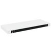 vidaXL Estante flotante de pared blanco brillante MDF 60x23,5x3,8 cm