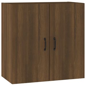 vidaXL Armario de pared madera contrachapada marr&oacute;n roble 60x31x60 cm