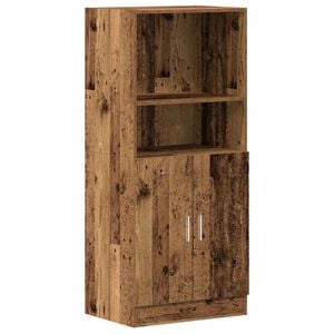 vidaXL Mueble de cocina madera ingenier&iacute;a envejecida 57x41,5x131,5 cm