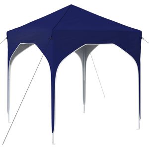 vidaXL Carpa Plegable para Fiestas 194 x 194 x 245 cm Azul