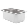 vidaXL Bandejas Gastronorm 2 unidades GN 1/1 200 mm acero inoxidable