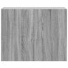vidaXL Armario de pared madera de ingenier&iacute;a gris Sonoma 80x42,5x64 cm