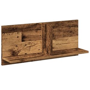 vidaXL Mueble de pared madera de ingenier&iacute;a envejecida 70x16,5x30 cm