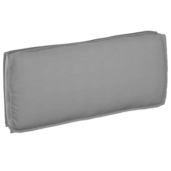 vidaXL Coj&iacute;n Gris 120 x 50 x 12 cm Tela Oxford