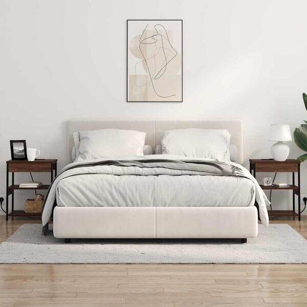 vidaXL Armario de Noche Roble Marr&oacute;n 41 x 31 x 51 cm