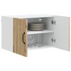 vidaXL Armario de pared para cocina con puerta Lucca Roble Artesanal