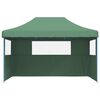 vidaXL Carpa de Fiesta Verde 292 x 440 x 315 cm Tela Oxford