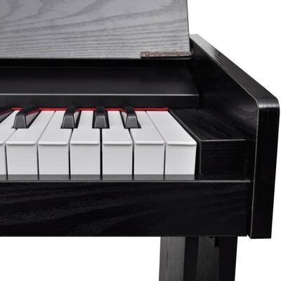 vidaXL Piano Electrónico/Piano Digital con 88 teclas y atril