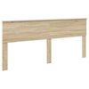 vidaXL Estructura de cama Sonoma 200 x 200 cm Madera de pino macizo
