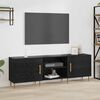 vidaXL Gabinete de TV Roble negro 150 x 30 x 50 cm