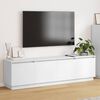 vidaXL Gabinete de TV con LED 180 x 38 x 49 cm Madera contrachapada