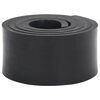 vidaXL Borde de goma para quitanieves negro 200x8x1 cm