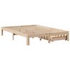 vidaXL Estructura de cama con cajones madera maciza de pino 120x200 cm