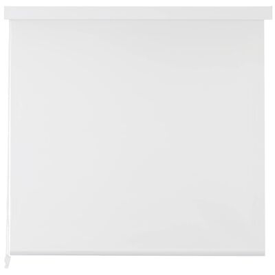 vidaXL Persiana enrollable de ducha blanco 80x240 cm
