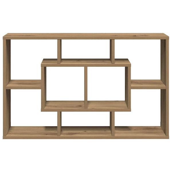 vidaXL Estante de pared Artisan Roble 85x16x52,5 cm Madera de ingenier&iacute;a
