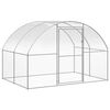 vidaXL Gallinero de exterior de acero galvanizado 3x16x2 m