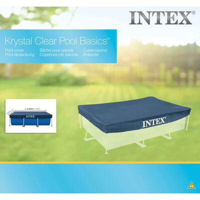 Intex Cubierta de piscina rectangular 300x200 cm