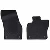 vidaXL Alfombrilla de Coche 2 pcs Negro Adecuado para VW CADDY 2020-